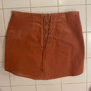 Forever 21 auburn skirt